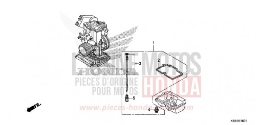 CARBURETOR O.P. KIT CRF150RBD de 2013